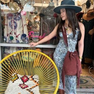 Pamela Love Burgundy Fringe Bag Ana.